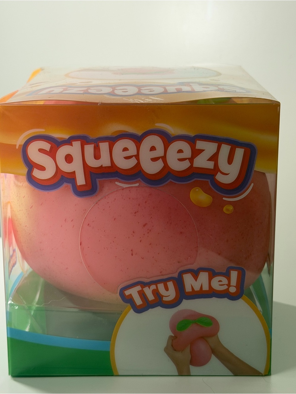 Squeezy Pink Sensory Squish Toy by